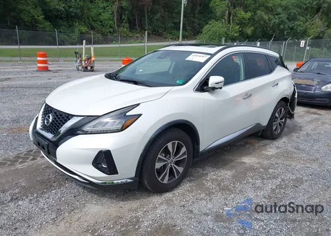 2020 Nissan Murano Sv Intelligent Awd z USA, uszkodzony, nr VIN 5N1AZ2BS9LN156688